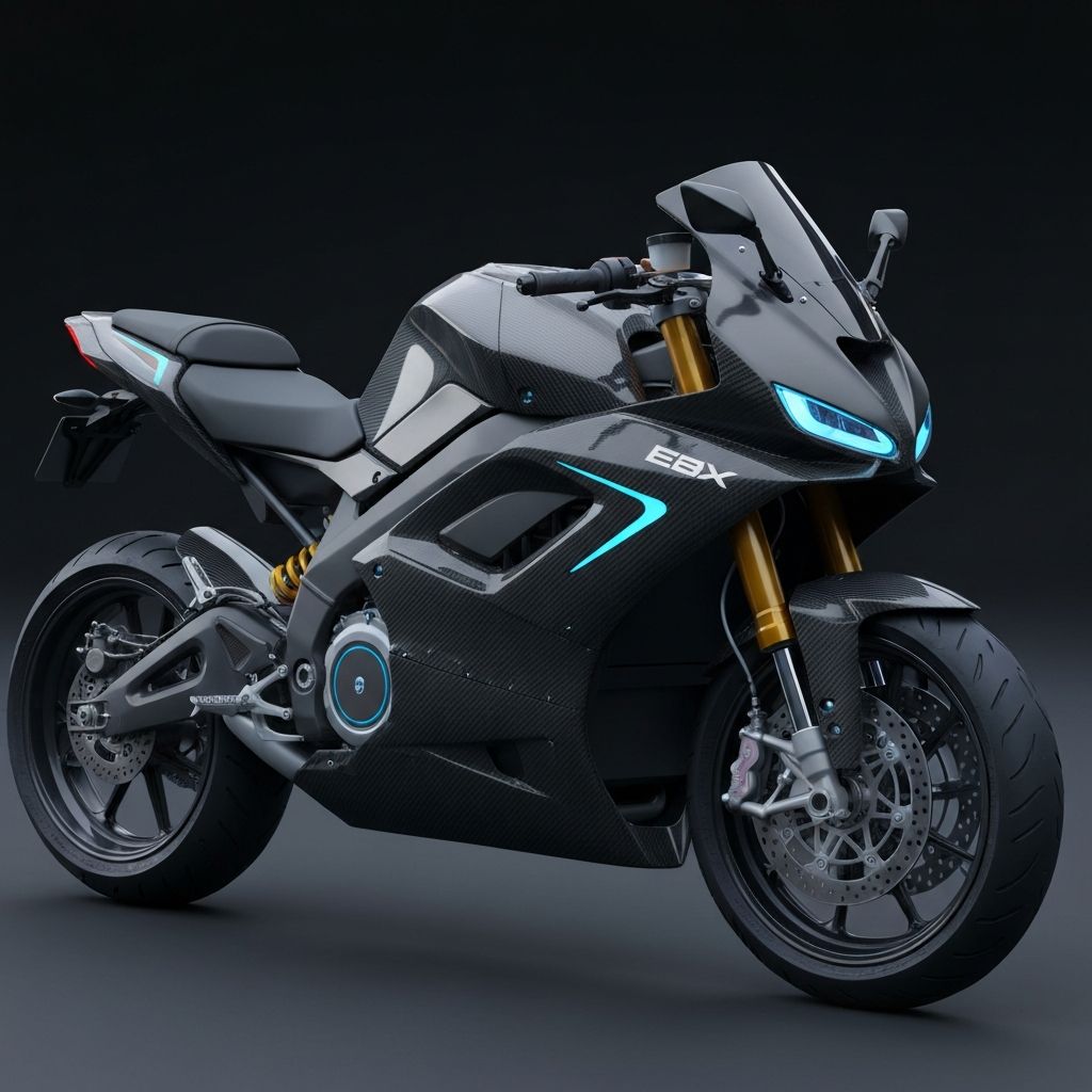EBX摩托车概念渲染